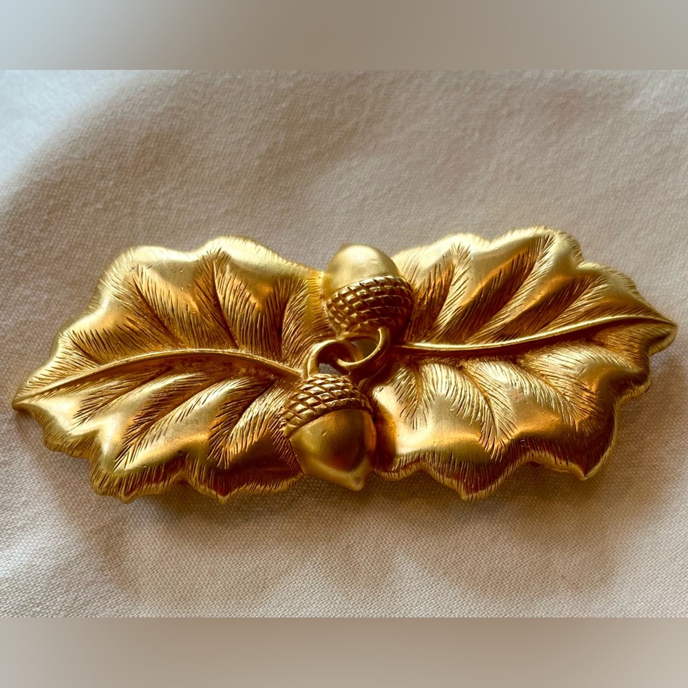 Paquette Oak Leaf/Acorn Belt Buckle - Picture 16 of 16